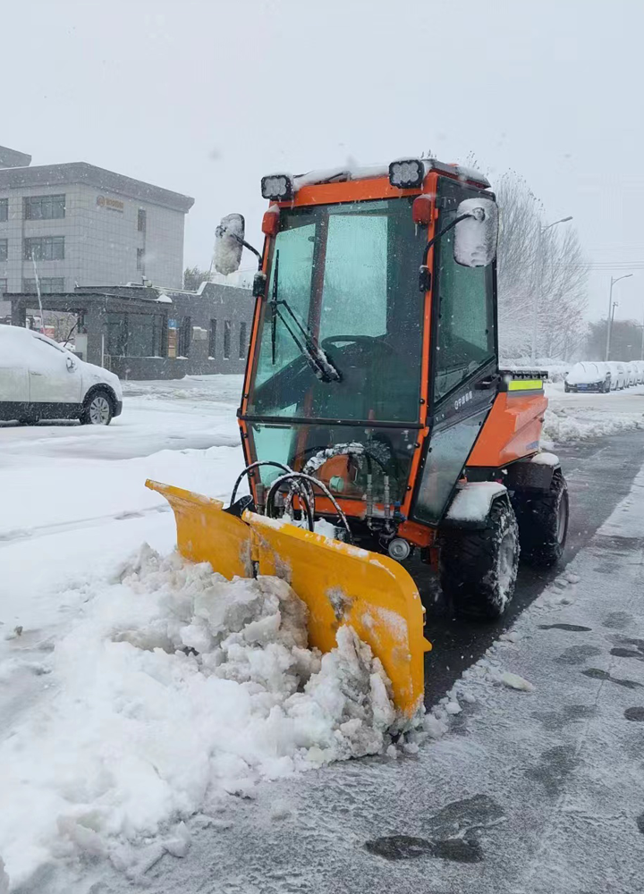 新疆掃雪車(chē)工作原理及特點(diǎn) 